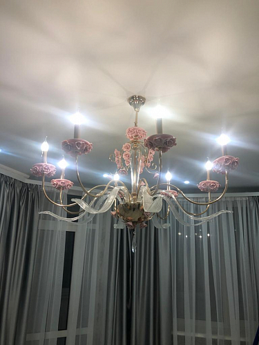 Подвесная люстра Muntiggioni OML-70413-08 фото покупателя 1